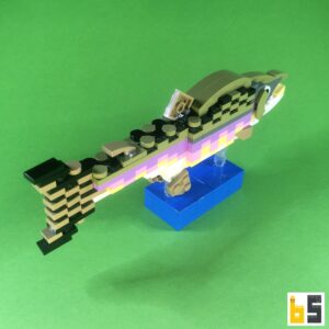 Buckellachs – Bausatz aus LEGO®-Steinen