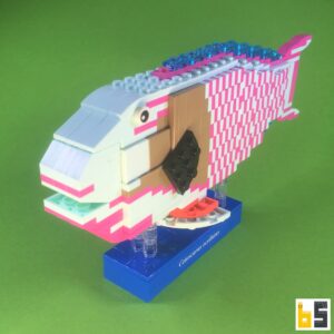 Masken-Papageifisch – Bausatz aus LEGO®-Steinen