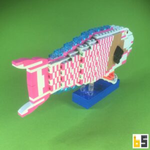 Spotted parrotfish – kit from LEGO® bricks