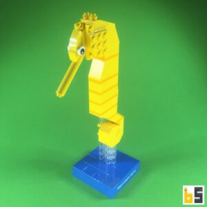 Pacific seahorse – kit from LEGO® bricks