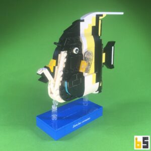 Moorish idol – kit from LEGO® bricks