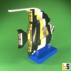 Moorish idol – kit from LEGO® bricks
