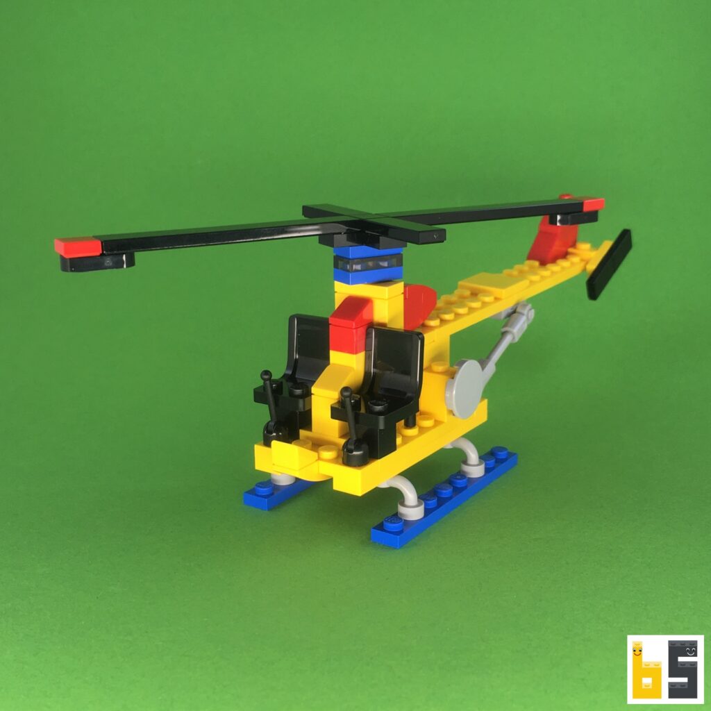 Mini helicopter kit from lego bricks the brickworms