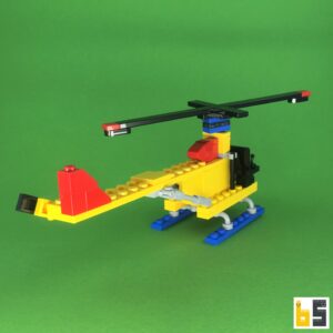 Mini Hubschrauber – Bausatz aus LEGO®-Steinen