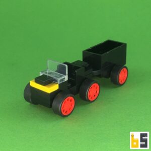 Micro Jeep CJ-5 – Bausatz aus LEGO®-Steinen