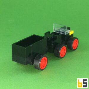 Micro Jeep CJ-5 – Bausatz aus LEGO®-Steinen