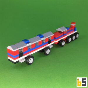 Micro train – kit from LEGO® bricks