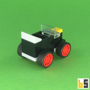 Micro antique car – kit from LEGO® bricks