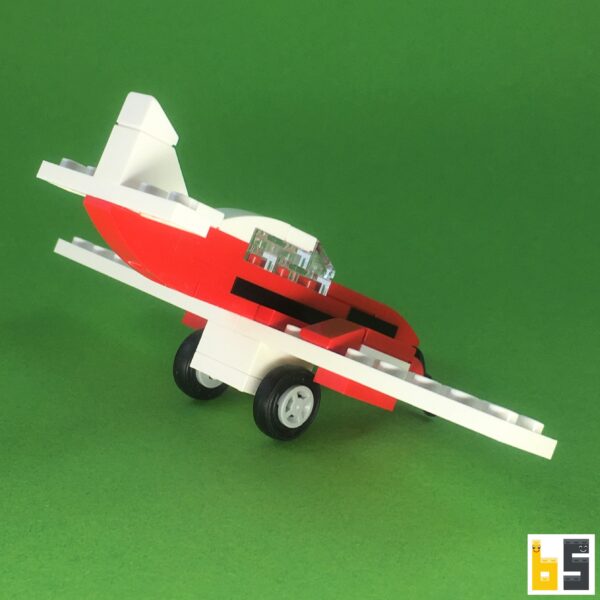 Micro two-engine plane