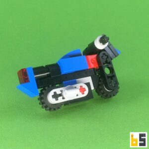 Micro Norton-Motorrad – Bausatz aus LEGO®-Steinen