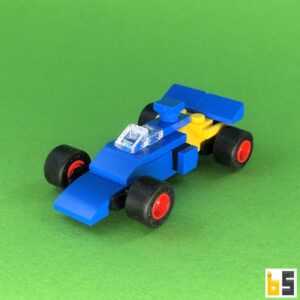 Micro Formel-1-Rennauto – Bausatz aus LEGO®-Steinen