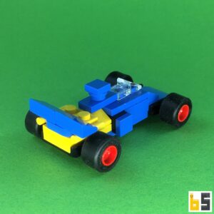 Micro Formel-1-Rennauto – Bausatz aus LEGO®-Steinen