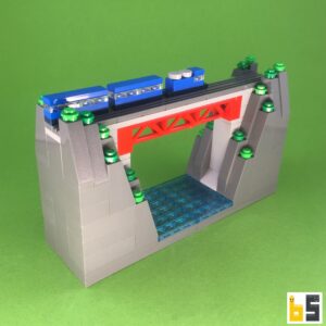 Fachwerkbrücke – Bausatz aus LEGO®-Steinen