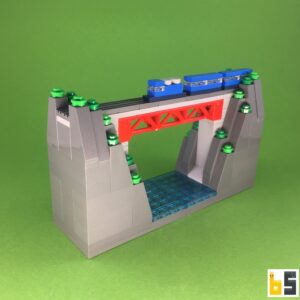 Fachwerkbrücke – Bausatz aus LEGO®-Steinen