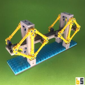 Auslegerbrücke – Bausatz aus LEGO®-Steinen