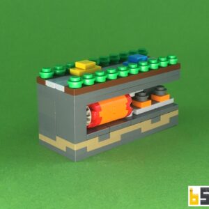 Tunnelbohrmaschine – Bausatz aus LEGO®-Steinen