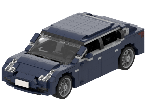 Tesla 3 dark blue