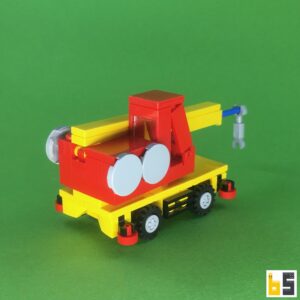 Mini Mobilkran – Bausatz aus LEGO®-Steinen