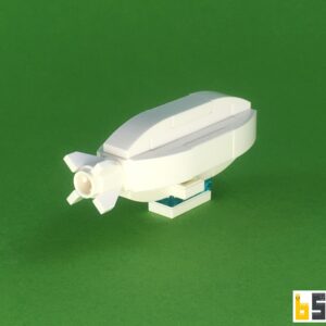 Luftschiff – Bausatz aus LEGO®-Steinen