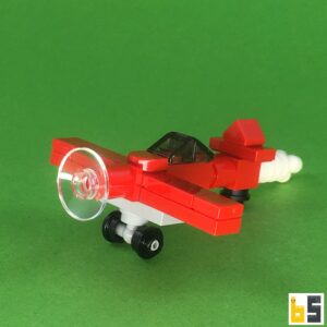Flugzeug – Bausatz aus LEGO®-Steinen