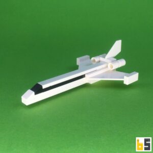Jet airplane – kit from LEGO® bricks