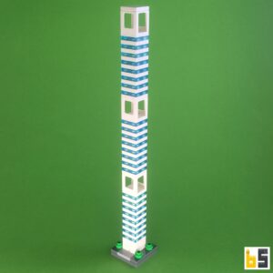 Pencil Tower – Bausatz aus LEGO®-Steinen