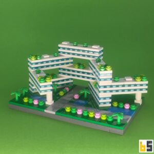 Das Interlace – Bausatz aus LEGO®-Steinen