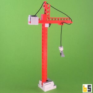 Turmdrehkran – Bausatz aus LEGO®-Steinen