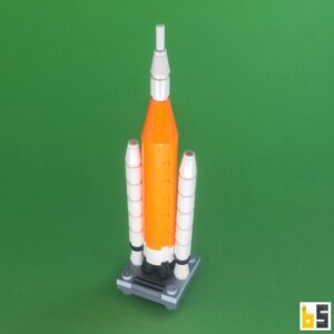 Space launch system – kit from LEGO® bricks