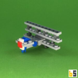 Micro Sopwith Dreidecker – Bausatz aus LEGO®-Steinen