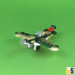 Micro Supermarine Spitfire Mk I – Bausatz aus LEGO®-Steinen