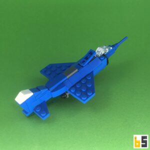 Micro Yakovlev Yak-38 – kit from LEGO® bricks