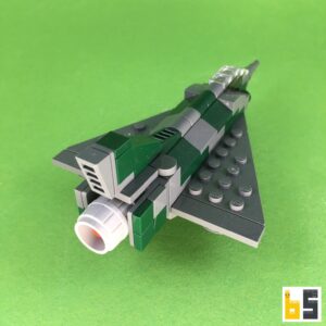Micro Dassault Mirage 2000 – Bausatz aus LEGO®-Steinen